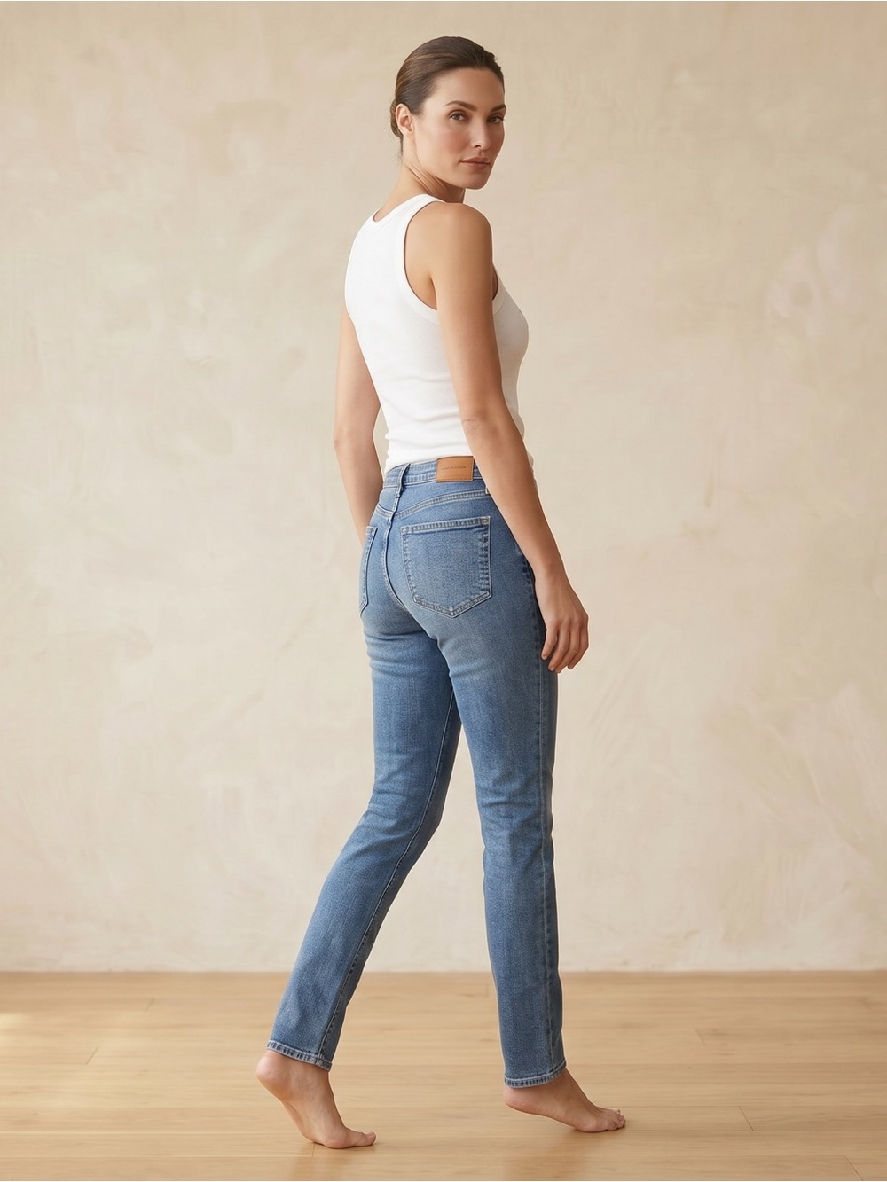 Lucky Brand Women’s Skinny Jeans in Blue Wash - Picture 2 of 2